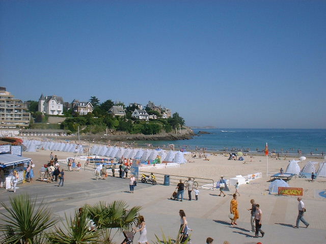 Beach at Dinard